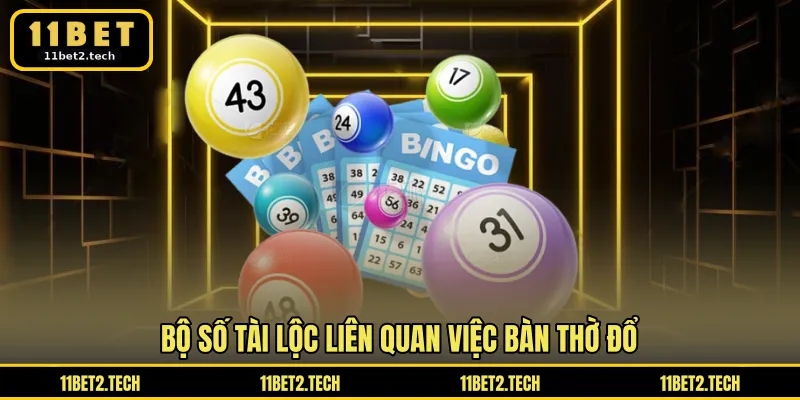 Bộ số tài lộc liên quan việc bàn thờ đổ