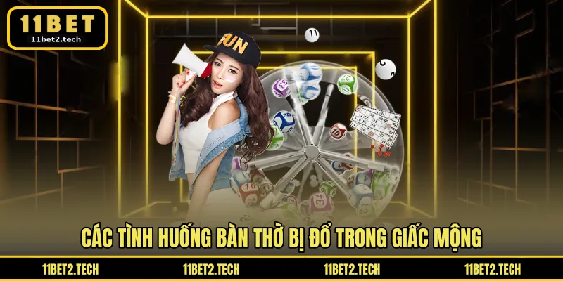 Các tình huống bàn thờ bị đổ trong giấc mộng