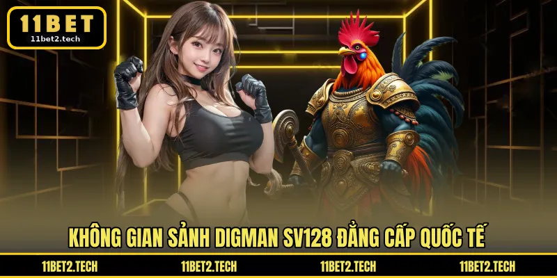 Không gian sảnh Digman SV128 đẳng cấp quốc tế