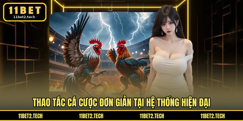 Thao tác cá cược đơn giản tại hệ thống hiện đại